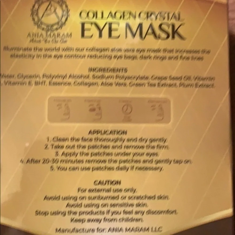 Collagen Crystal, EYE MASK
